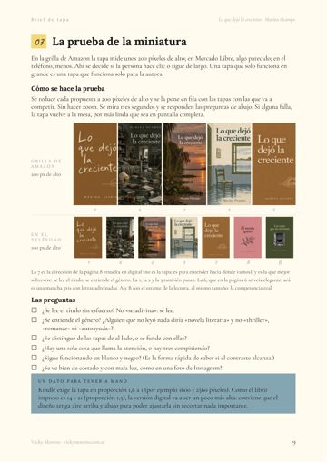Página 9 del brief: la prueba de la miniatura