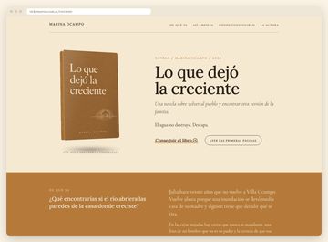 La página del libro del ejemplo vista en una computadora