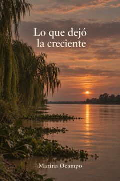 Tapa de referencia 2: paisaje de río al atardecer
