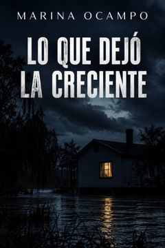 Tapa de referencia 4: casa de noche, estilo thriller